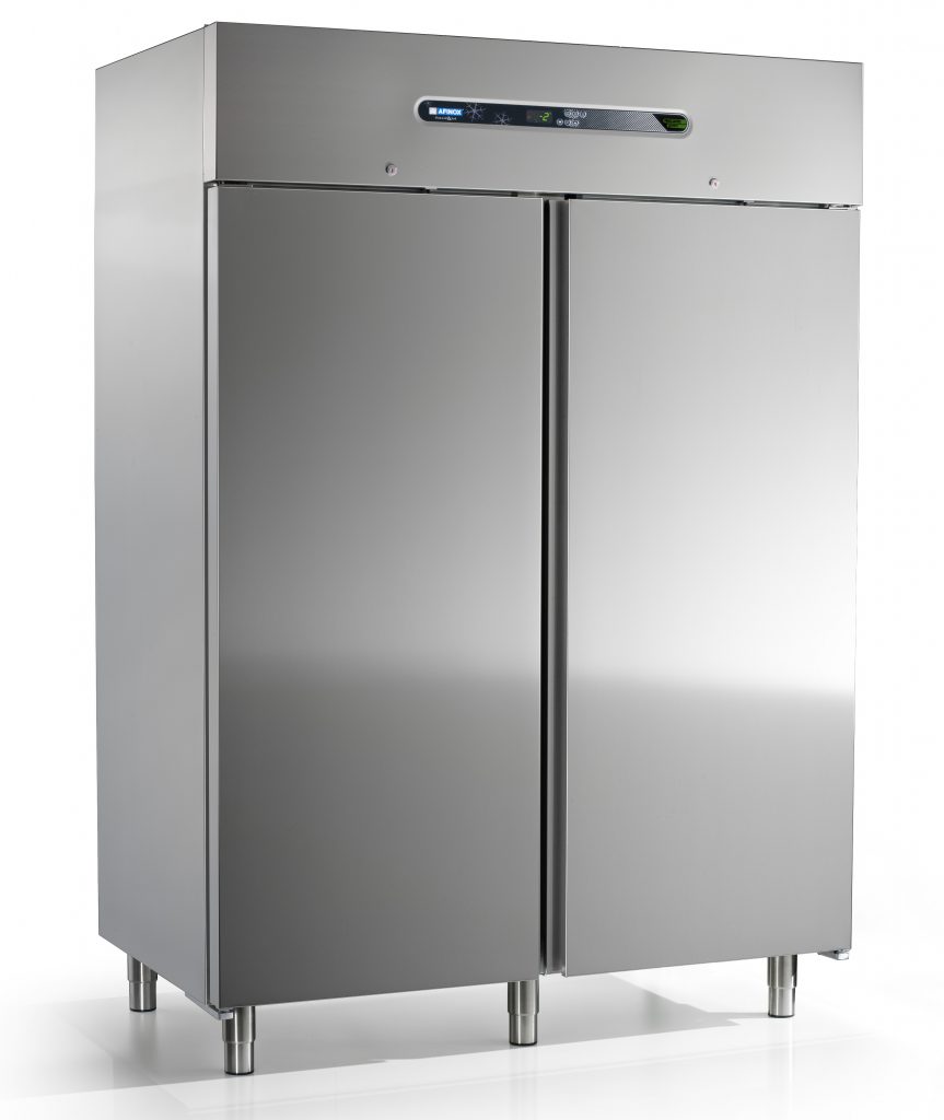 GREEN 1400 BT Two Door Upright Freezer, Solid Doors Able Products